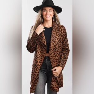 HYFVE Cheetah Print Jacket Size Small
